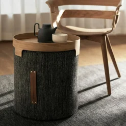 Björk Stool High, Dark Grey