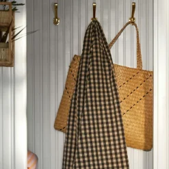 Bæk & Bølge Bed set 150x210 + 50x60 cm, Dark Blue / White