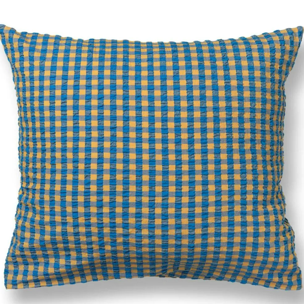 Bæk & Bølge Pillowcase 60x63 cm, Green/Pale Pink