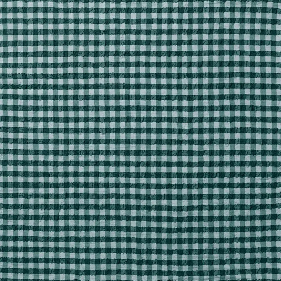 Bæk & Bølge Pillowcase 60x63 cm, Green/Pale Pink