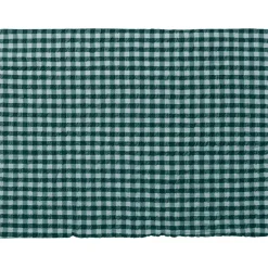 Bæk & Bølge Pillowcase 60x63 cm, Green/Pale Pink