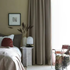 Blackout Hotel Curtain 290x250 cm, Natural