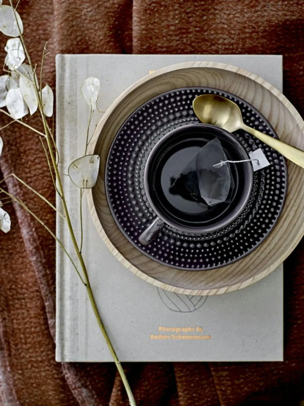 Bloomingville Cutlery set 4-Pcs, Gold