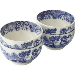 Blue Italian Bowls 20 cl, 4-pack