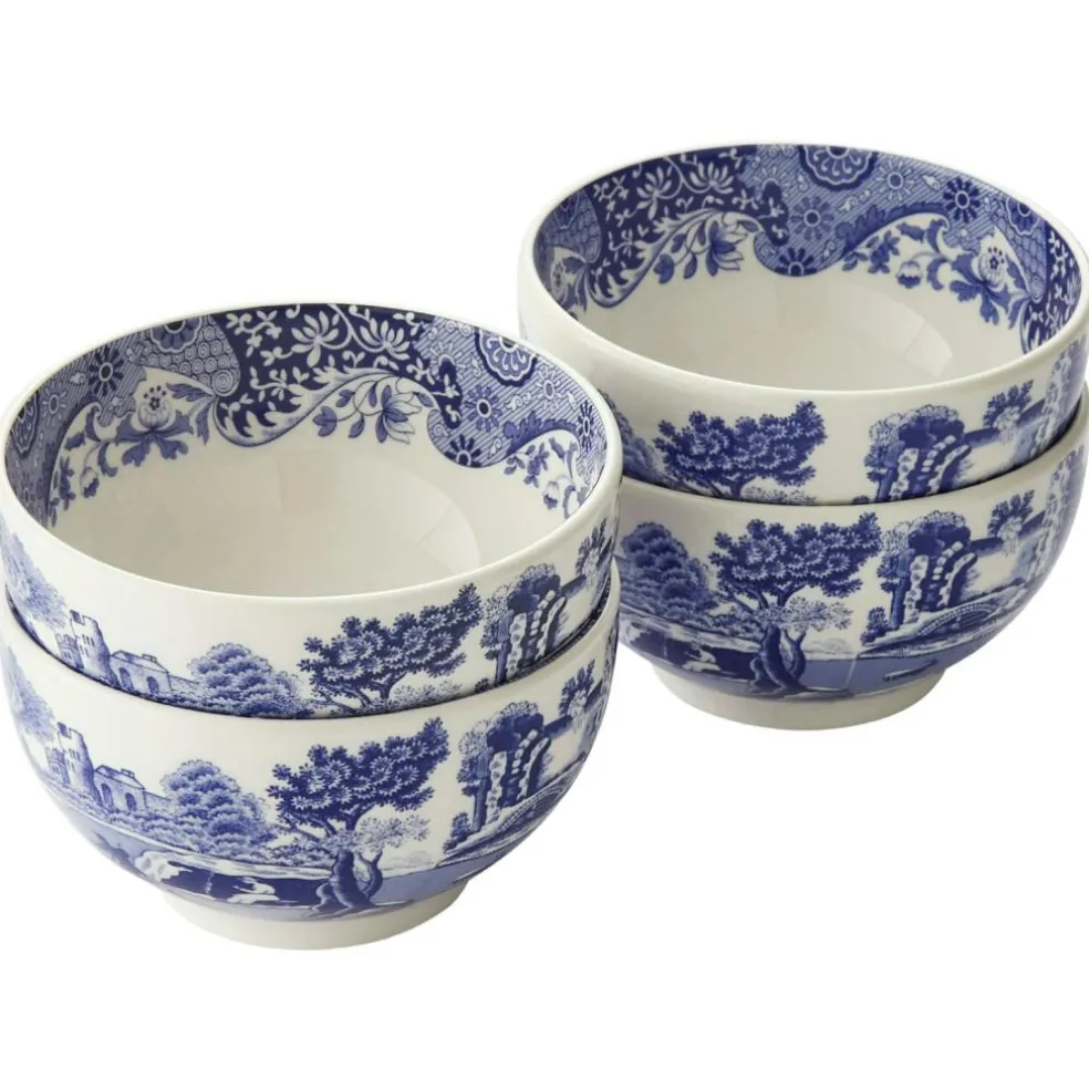 Blue Italian Bowls 20 cl, 4-pack
