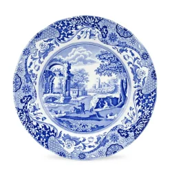 Blue Italian Plate, 27 cm