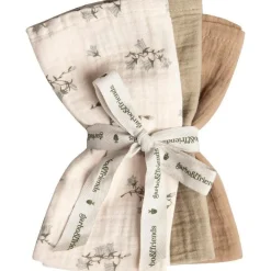 Bluebell Muslin Burp Cloths 3-pack, 40X40 cm