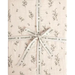Bluebell Muslin Fitted Sheet, 90x200 cm
