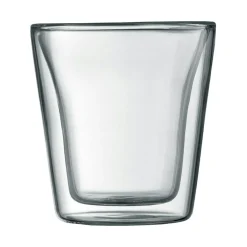 BODUM CANTEEN Double Wall Glass 10 cl, 6-pcs