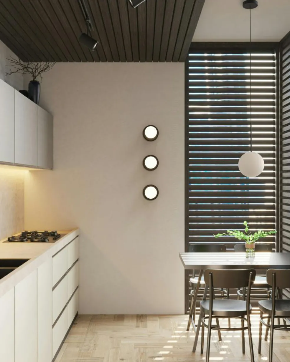 Bola Sphere Pendant 30,5 cm, Gun Metal