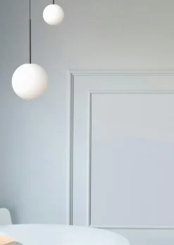 Bola Sphere Pendant 30,5 cm, Gun Metal