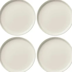 BON Plate 22 cm 4-pack, Ivory