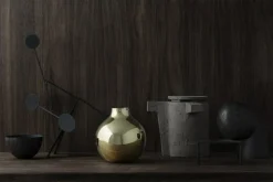 Boule Vase Large, Brass