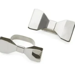 Bowie Napkin Ring 2-pack, Stainless Steel