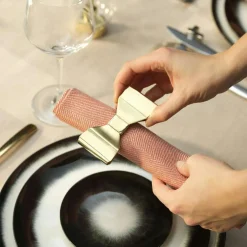 Bowie Napkin Ring 2-pack, Stainless Steel