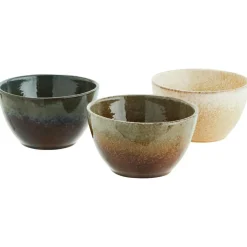 Bowl Ø13 cm, Green / Light Yellow