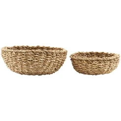 Bread Basket 2 Pieces, Natural