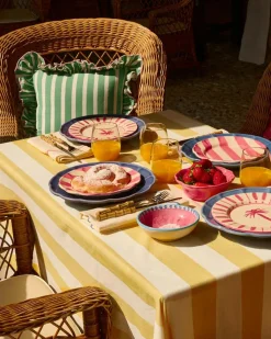 Breton Table Cloth 150x250 cm, Blue