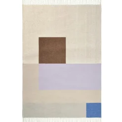 Brick Throw 125x170 cm, Light Yellow