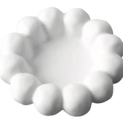 Bright Plate Candle Plate Ø17 cm, White