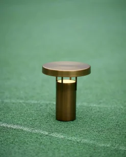 BringMe Mini Portable Lamp, Burnished Brass