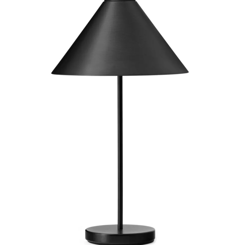 Brolly Table Lamp Portable, Linen