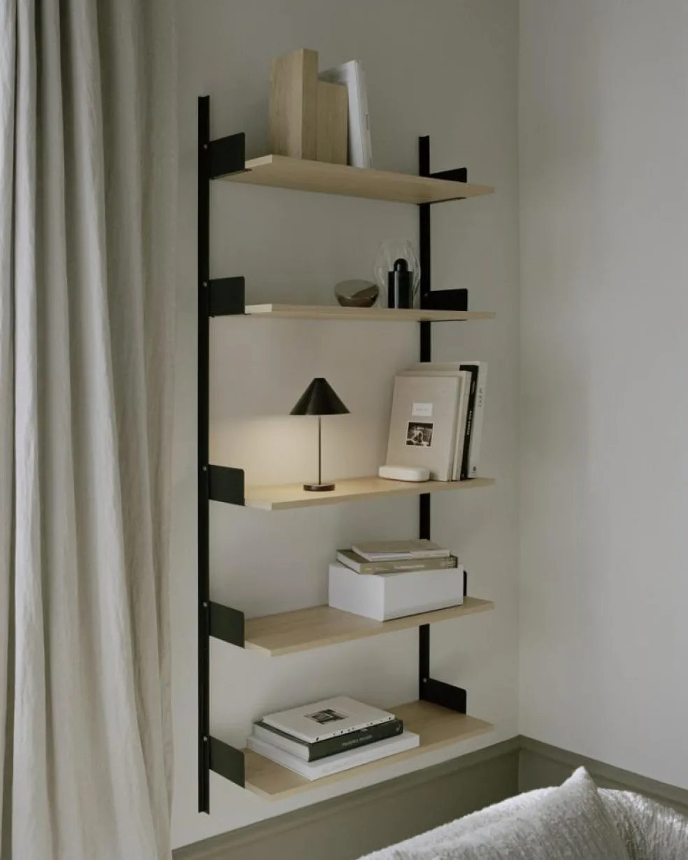 Brolly Table Lamp Portable, Linen