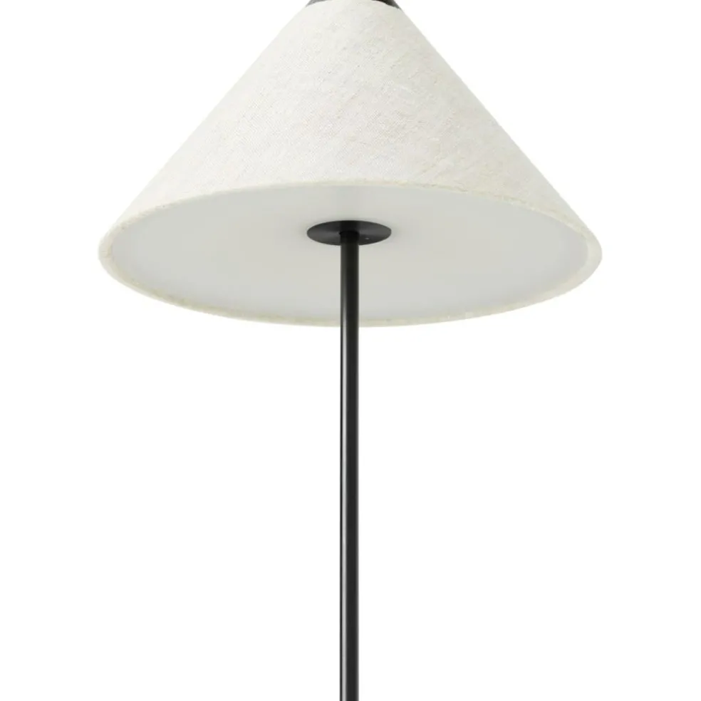 Brolly Table Lamp Portable, Linen