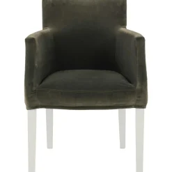 Brooklyn Chair Loose Cover Nat.Ek / Omega Graphit 51