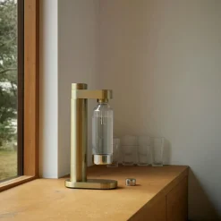 Brus Carbonator, Brushed Brass