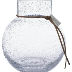 Bubble Glass Vase H:14 cm