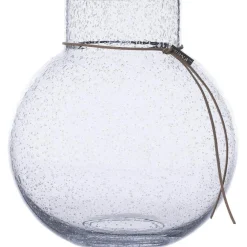 Bubble Glass Vase H:14 cm