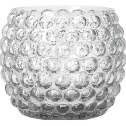 Bubbles Candle Holder 8 cm, Green