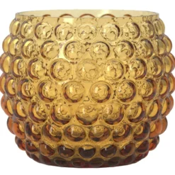 Bubbles Candle Holder 8 cm, Green