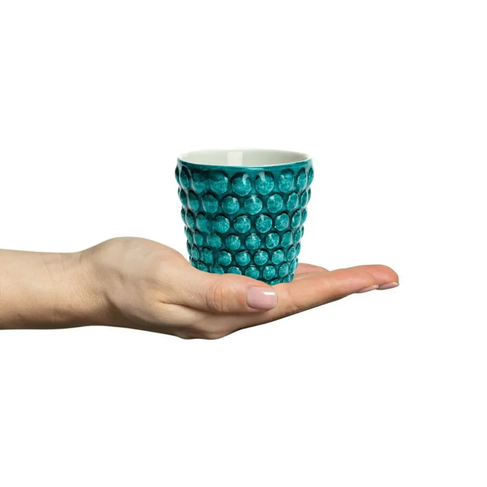 Bubbles Espresso Cup 10 cl, Blue