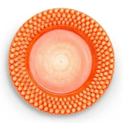 Bubbles Plate 28 cm, Orange