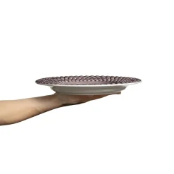 Bubbles Plate 28 cm, Orange