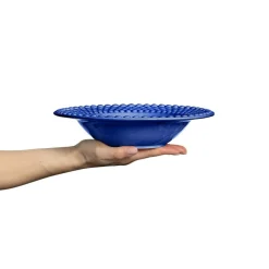 Bubbles Soup Plate 25 cm, Blue