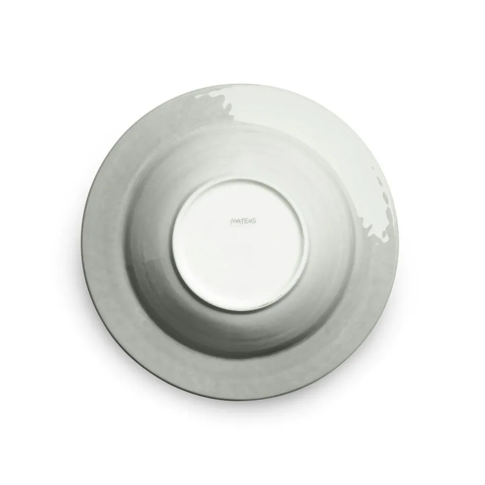 Bubbles Soup Plate 25 cm, Blue