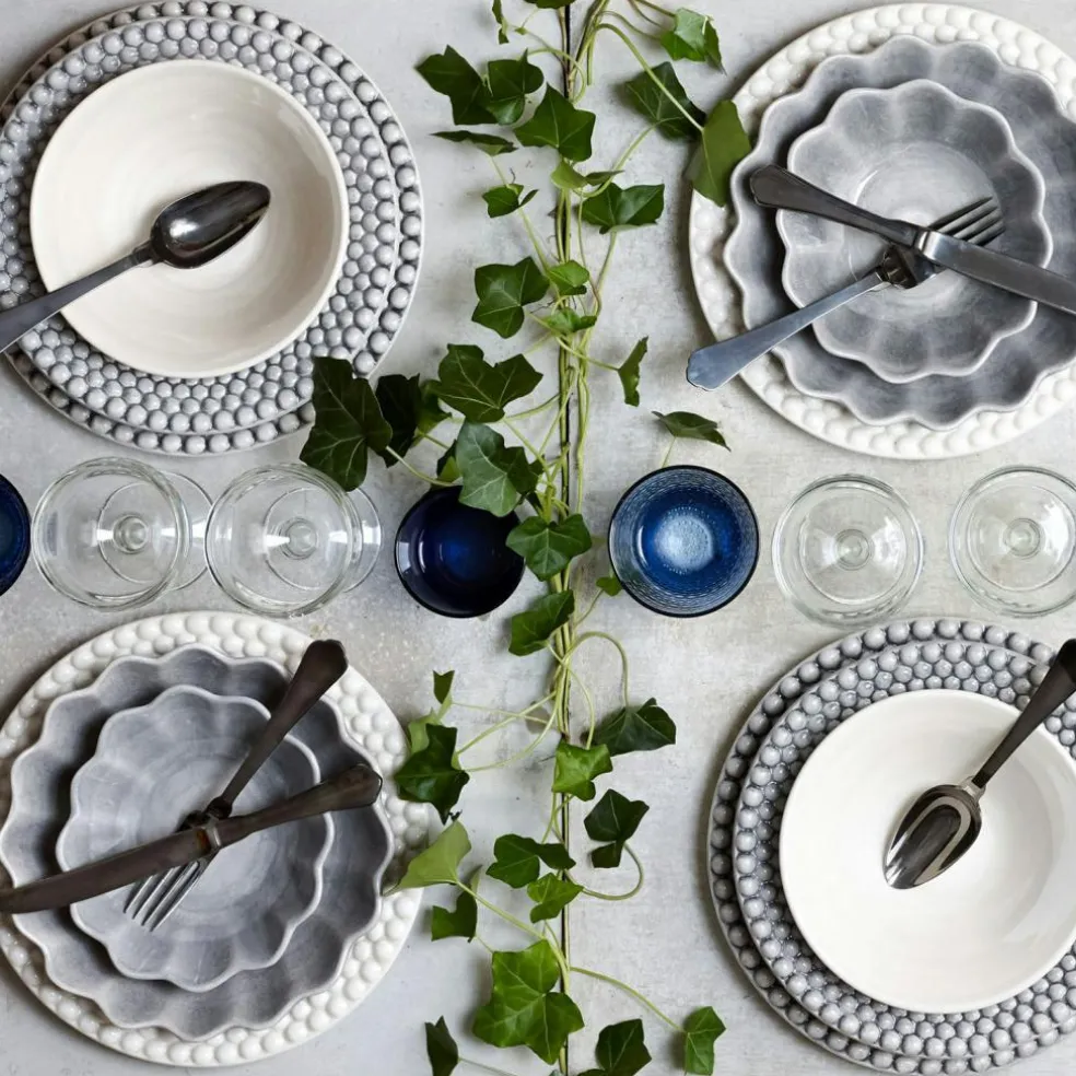 Bubbles Soup Plate 25 cm, Blue