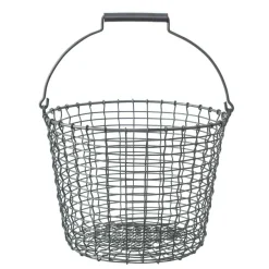 Bucket 16 Basket, Galvanized