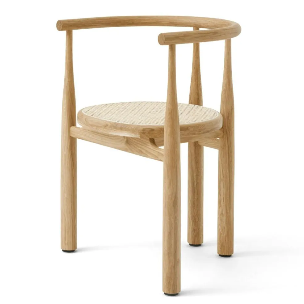 Bukowski Chair, Oak / Rattan