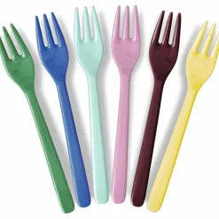 Cake Fork Melamine 6-pack, Show Your True Colors