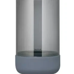 Calma Candle Holder Steel Grey/Smoke 22.5 cm