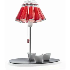 Campari Bar Table Lamp, Red