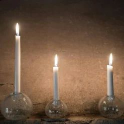 Candle Holder Glass Ø7.5 cm