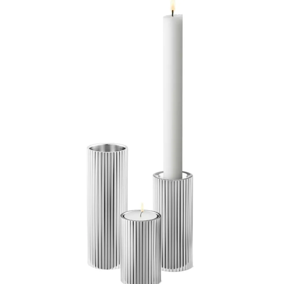 Candle Holders / Candlestick Stainless Steel 3 Pieces