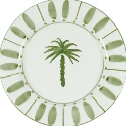Cannes Plate 28 cm, Green