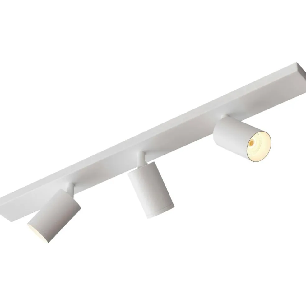 Canspot 57 Triple Bar Spotlight, White / Brass