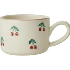 Cappuccino Cup Ceramic 20 cl, Orange Flowers